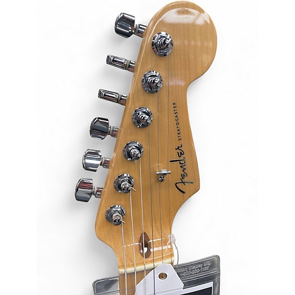 Used 2004 Fender american deluxe 50th anniversary stratocaster 3 Tone Sunburst Solid Body Electric Guitar