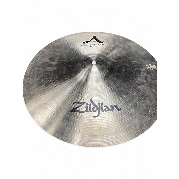 Used Zildjian 18in A Custom Medium Crash Cymbal