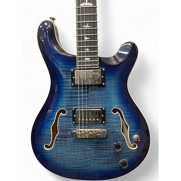 Used PRS SE Hollowbody II Whale Blue Solid Body Electric Guitar