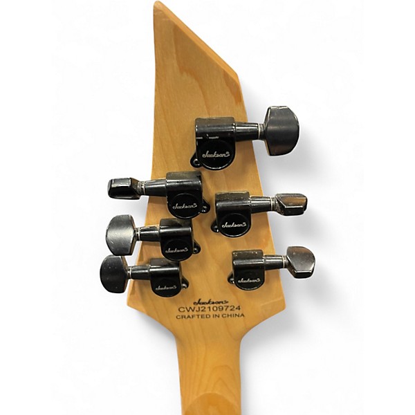 Used Jackson JS22 Monarkh sc Black Solid Body Electric Guitar