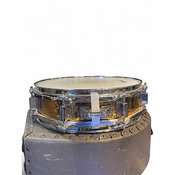 Used Ludwig 13X3 LB553K Hand Hammered Piccolo Gold Drum