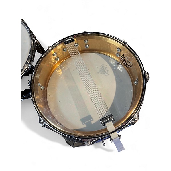 Used Ludwig 13X3 LB553K Hand Hammered Piccolo Gold Drum