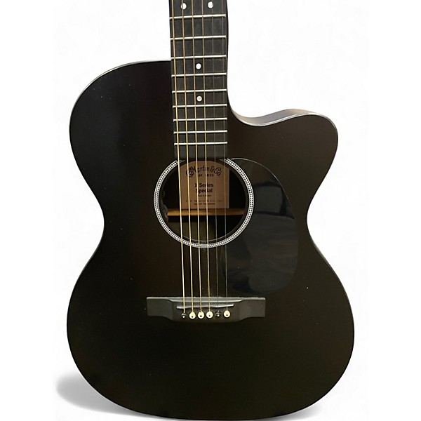 Used Martin X SERIES SPECIAL JET BLACK Acoustic Guitar