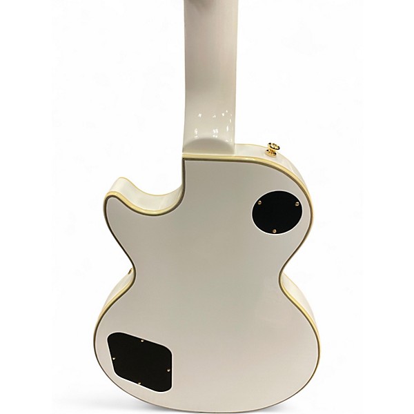 Used Epiphone LES PAUL CUSTOM Alpine White Solid Body Electric Guitar