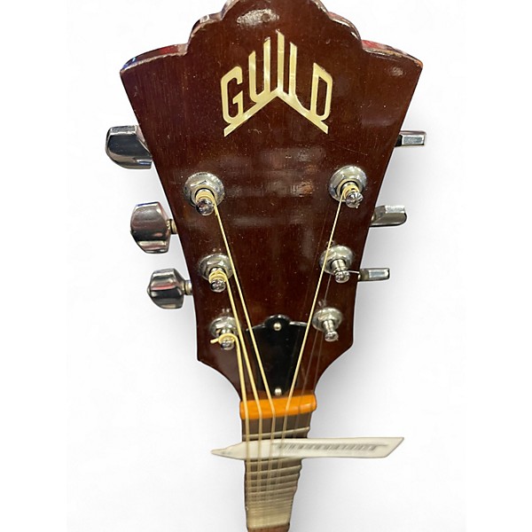 Used Guild D25 3 Color Sunburst Acoustic Guitar