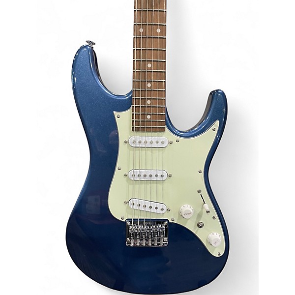 Used Ibanez AZ essentials Metallic Blue Solid Body Electric Guitar