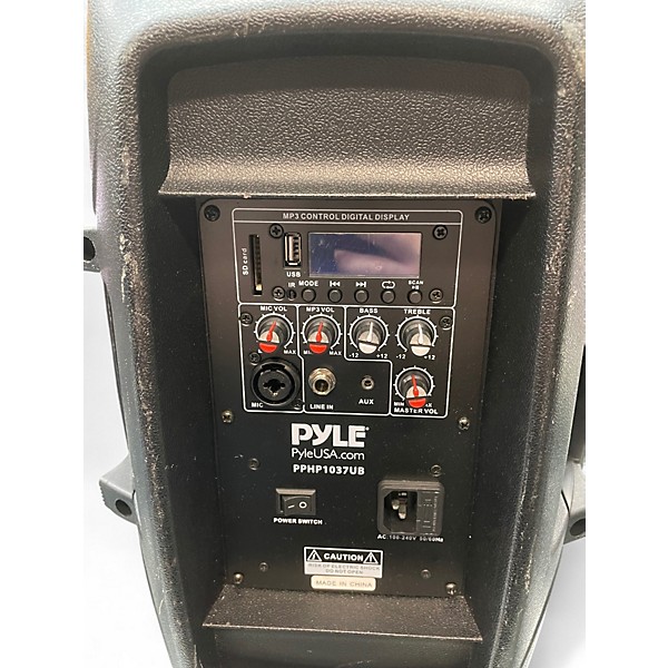 Used Pyle PPHP1037UB Powered Speaker