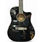 Used Fender CD60SCE DREADNOUGHT Black Acoustic Electric Guitar