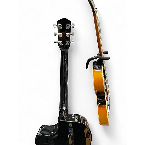 Used Fender CD60SCE DREADNOUGHT Black Acoustic Electric Guitar