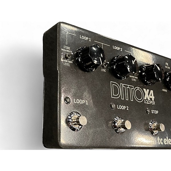 Used Tc Electronic DITTO X4 LOOPER Pedal