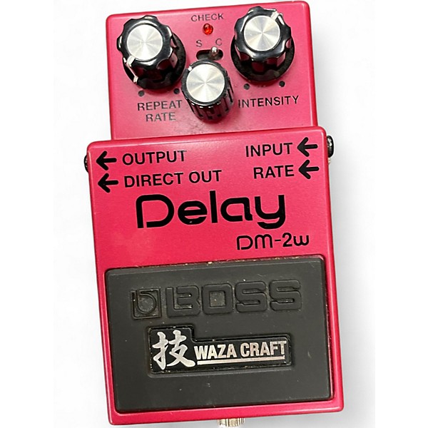 Used BOSS DM2W Delay Waza Craft Effect Pedal