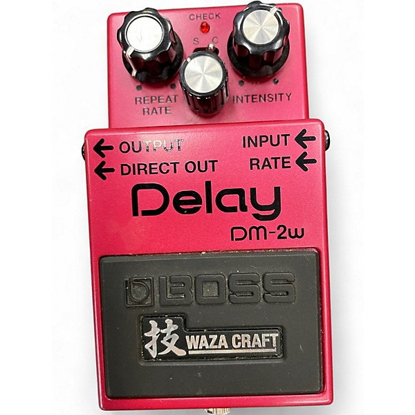Used BOSS DM2W Delay Waza Craft Effect Pedal