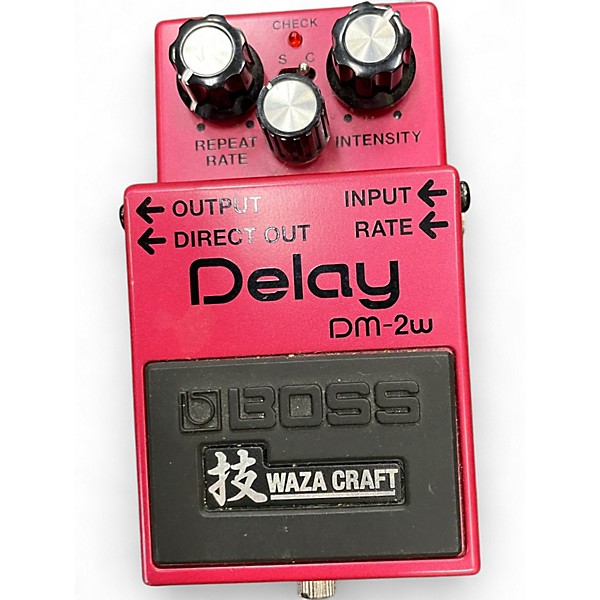 Used BOSS DM2W Delay Waza Craft Effect Pedal