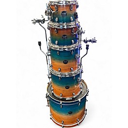 Used Mapex 5 Piece Armory Ocean Sunset Drum Kit