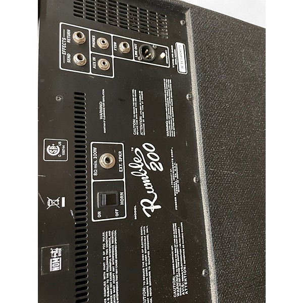 Used Fender Rumble V3 200W Bass Amp Head
