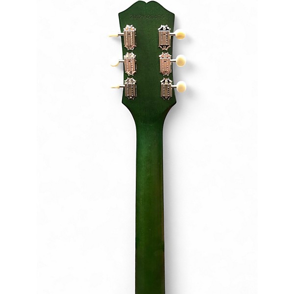 Used Epiphone sg classic p90s satin green Solid Body Electric Guitar