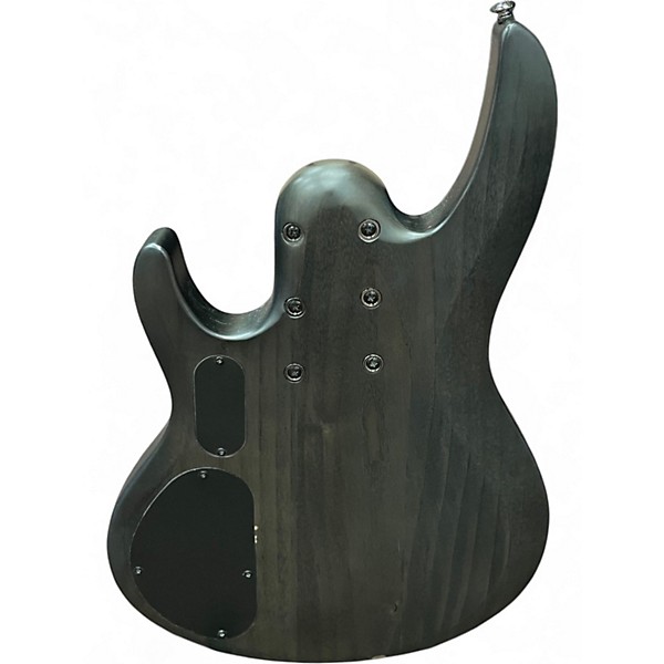 Used ESP LTD B206 6 String Trans Black Electric Bass Guitar