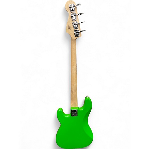 Used Squier limited edition sonic precision bass lime green Electric Bass Guitar