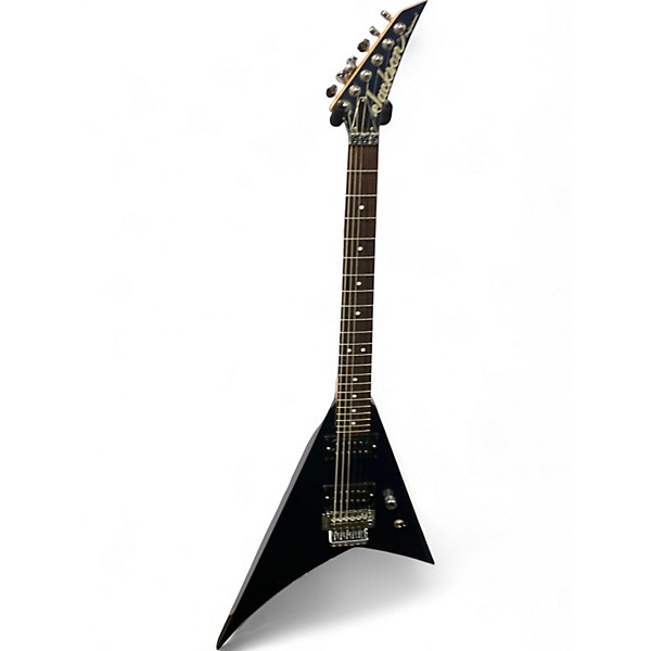 Used Jackson PROFESSIONAL V Blue Solid Body Electric Guitar