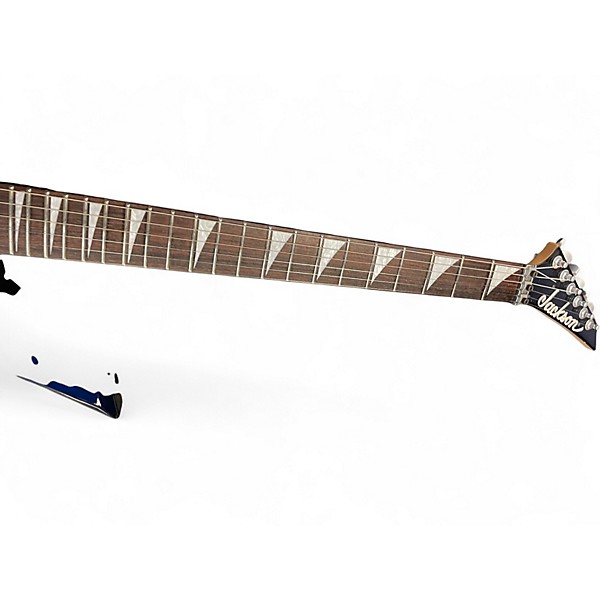 Used Jackson KELLY KE3 (REPLACED PICKUPS EMG 81/60) Blue Solid Body Electric Guitar