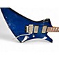 Used Jackson KELLY KE3 (REPLACED PICKUPS EMG 81/60) Blue Solid Body Electric Guitar