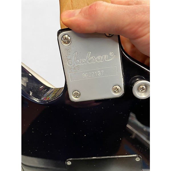 Used Jackson KELLY KE3 (REPLACED PICKUPS EMG 81/60) Blue Solid Body Electric Guitar