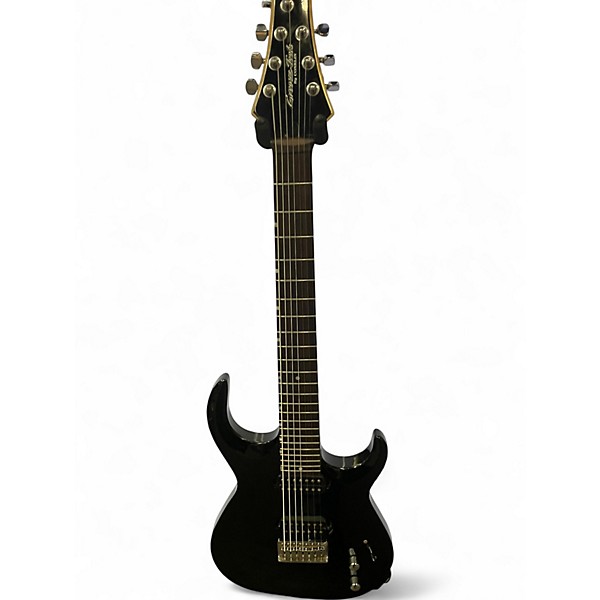 Used Groove Tools By Conklin GTG7 Black Solid Body Electric Guitar