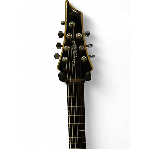 Used Groove Tools By Conklin GTG7 Black Solid Body Electric Guitar