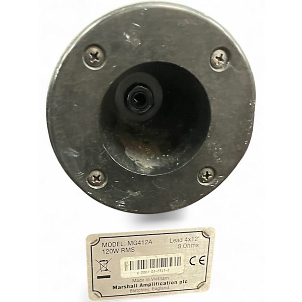 Used Marshall MG412ACF 4x12 Slant Guitar Cabinet