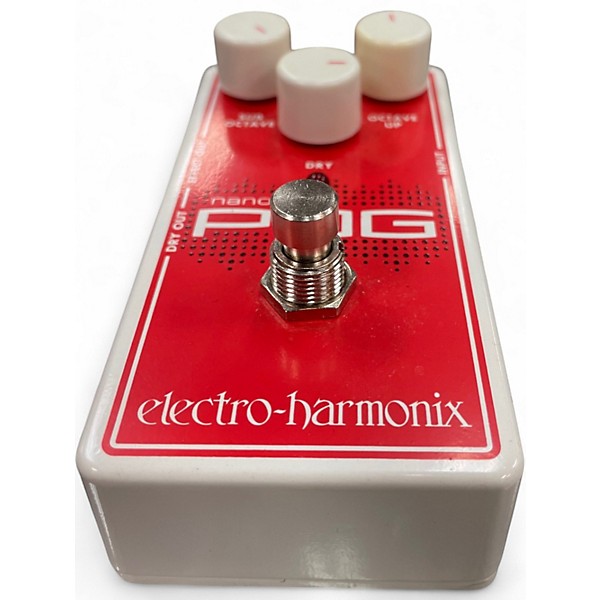Used Electro-Harmonix Nano POG Polyphonic Octave Generator Effect Pedal