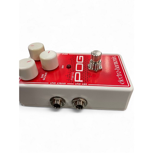 Used Electro-Harmonix Nano POG Polyphonic Octave Generator Effect Pedal