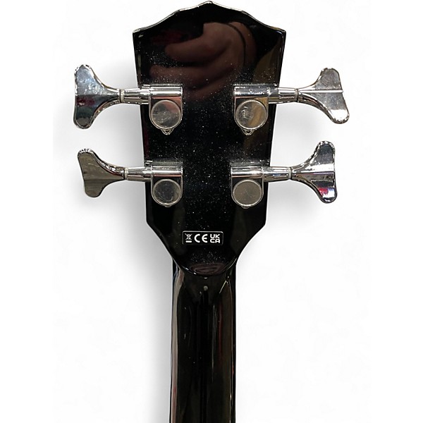 Used Fender CB60SCE Black Acoustic Bass Guitar