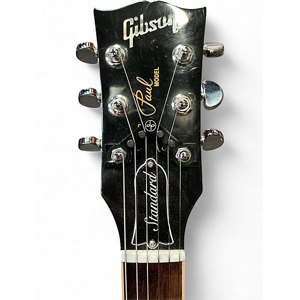 Used 2012 Gibson Les Paul Standard Yellow Tiger Solid Body Electric Guitar