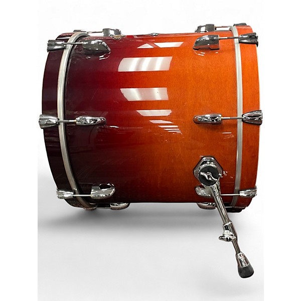 Used Pearl 20X18 MASTER'S SST ALL MAPLE BASS DRUM CHESTNUT FADE Drum