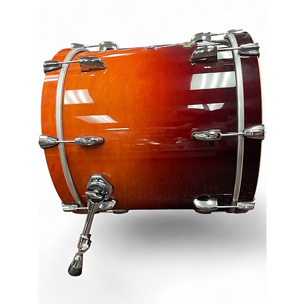 Used Pearl 20X18 MASTER'S SST ALL MAPLE BASS DRUM CHESTNUT FADE Drum
