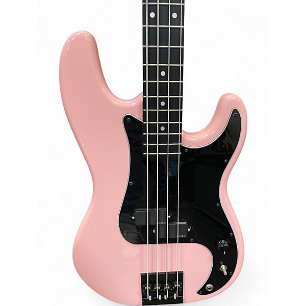 Used Groove PRECISION EMGX ACTIVE Shell Pink Electric Bass Guitar