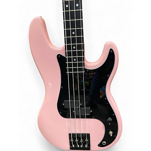 Used Groove PRECISION EMGX ACTIVE Shell Pink Electric Bass Guitar