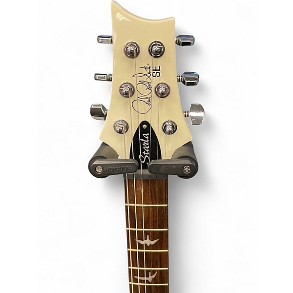 Used PRS SE Starla White Solid Body Electric Guitar
