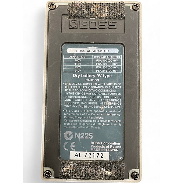 Used BOSS TU2 Chromatic Tuner Pedal