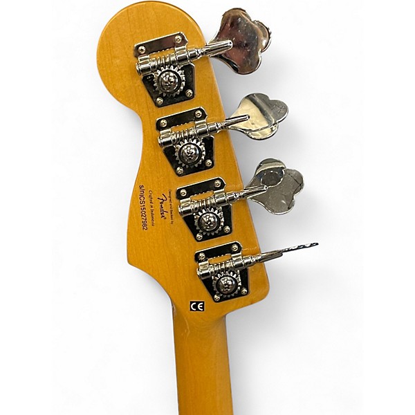 Used Squier Dimension Bass VI Cherry Electric Bass Guitar