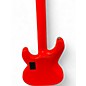 Used Jackson X Series Concert Bass IV Rocket Red Electric Bass Guitar