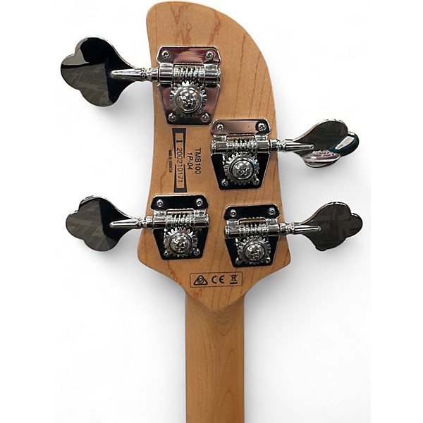 Used Ibanez TMB100 Alpine White Electric Bass Guitar