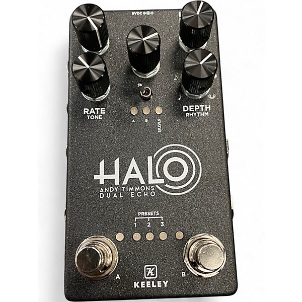 Used Keeley Halo Andy Timmons Dual Echo Effect Pedal