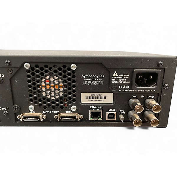 Used Apogee Symphony I/O 8x8 Audio Interface
