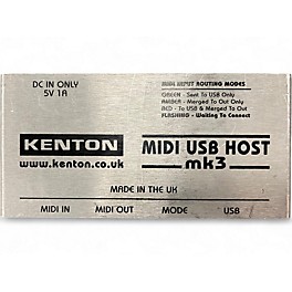 Used Kenton MIDI USB Host MK3 MIDI Utility