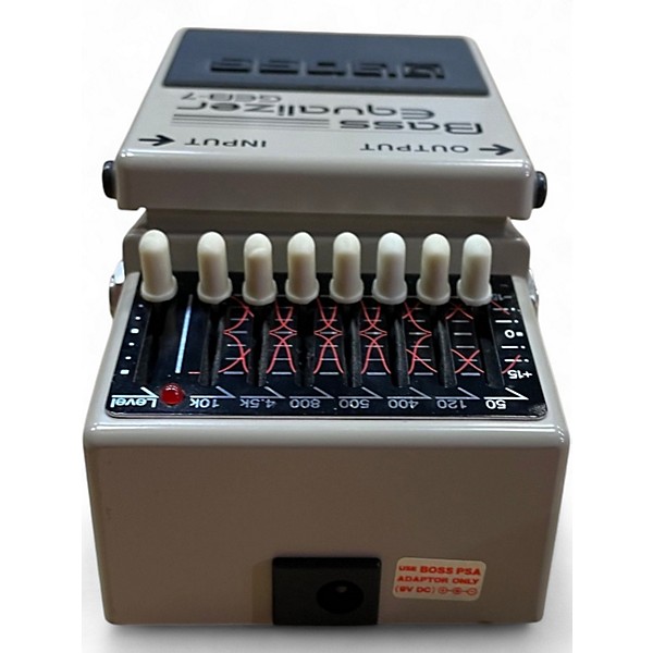 Used BOSS GEB7 7 Band Bass Equalizer Bass Effect Pedal