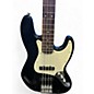 Used Squier Affinity Jazz Bass Black Electric Bass Guitar