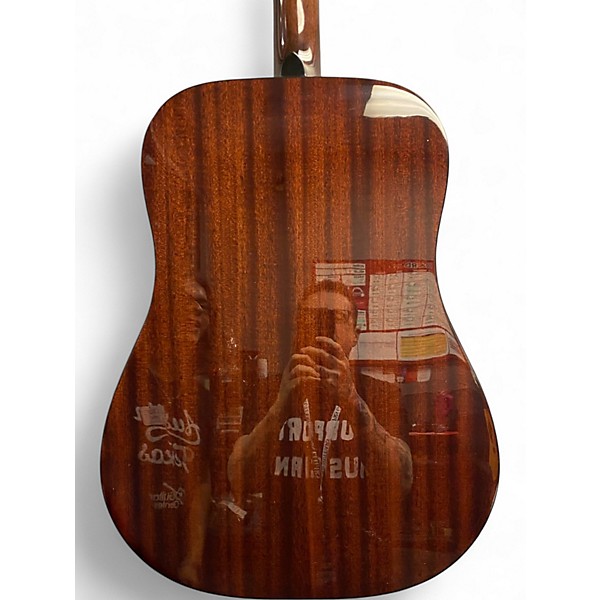 Used Fender CD60 Mahogany Mahogany Acoustic Guitar