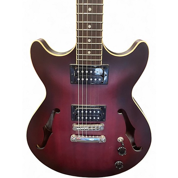Used Ibanez Am53srf Red Hollow Body Electric Guitar