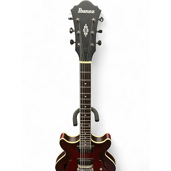 Used Ibanez Am53srf Red Hollow Body Electric Guitar